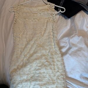 White Lace Dress